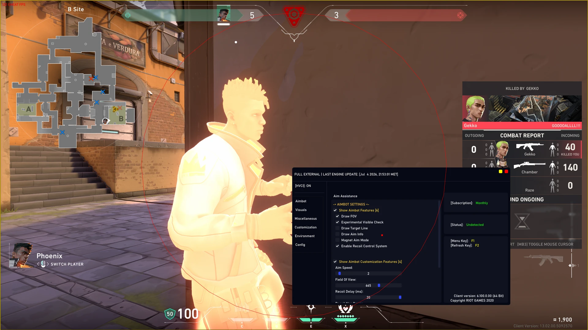 Valorant Cheats early Acces - Private